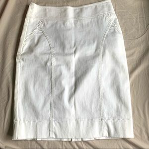 Ricki’s White Pencil Skirt Sz 0